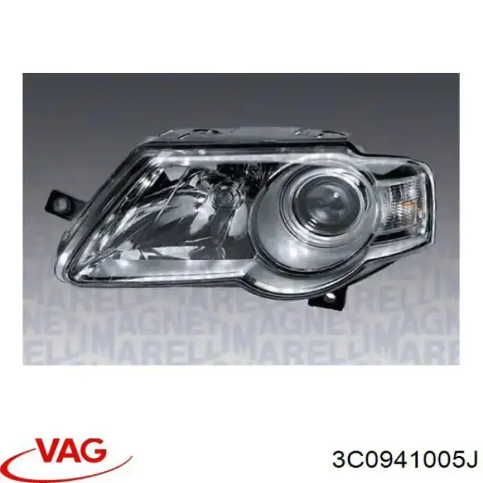 Reflektor lewy VAG 3C0941005J cena, od 113,33 USD