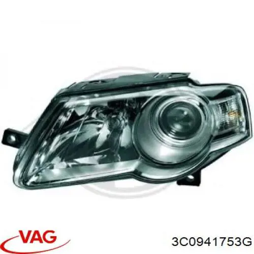Reflektor lewy VAG 3C0941753G cena, od 439,26 USD