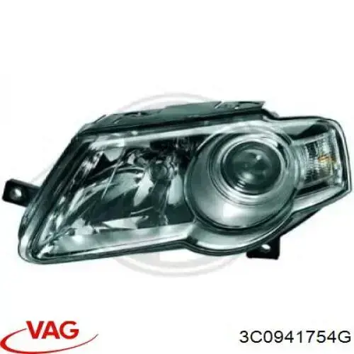 Reflektor prawy VAG 3C0941754G cena, od 427,08 USD