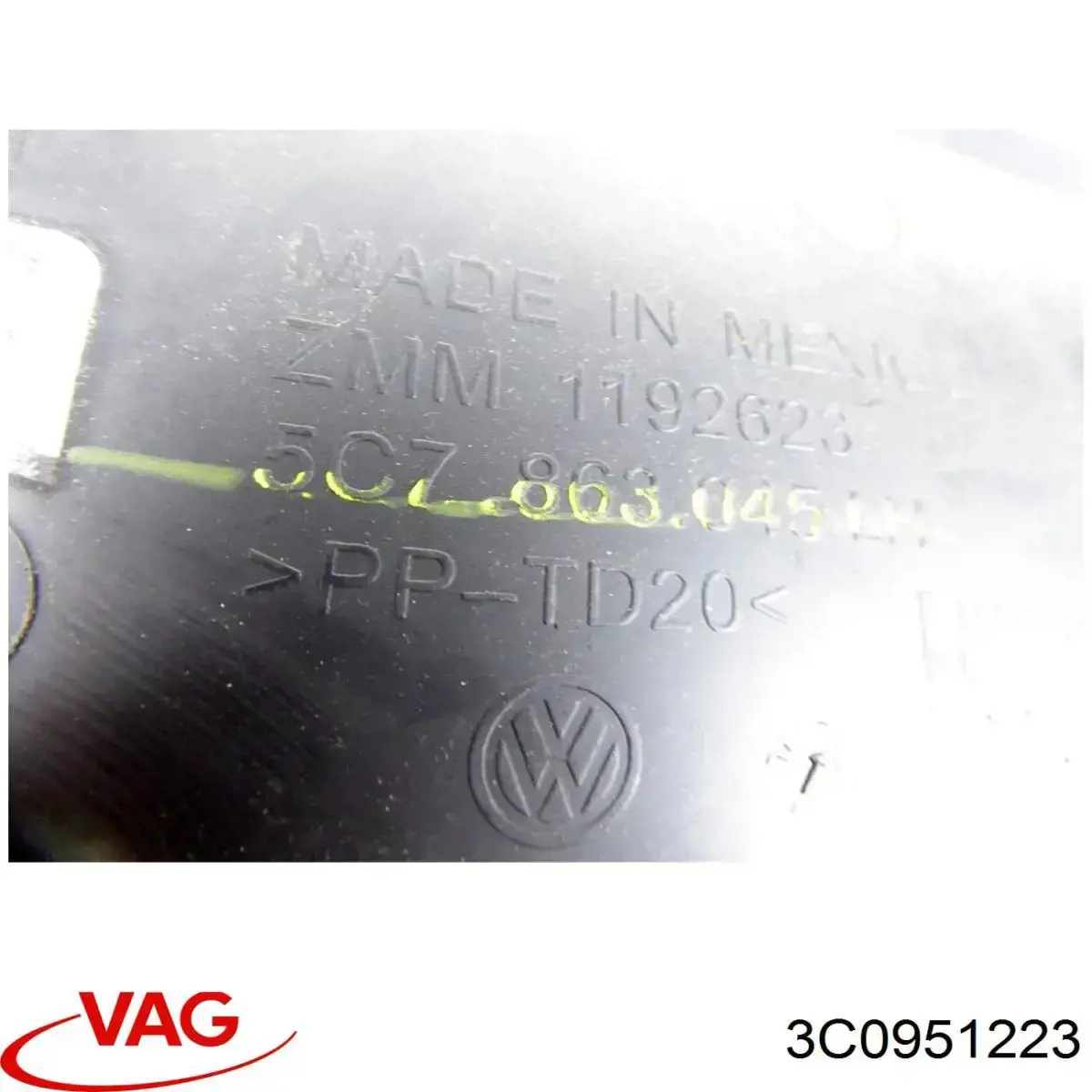 3C0951223 VAG Sygnał dźwiękowy (klakson)