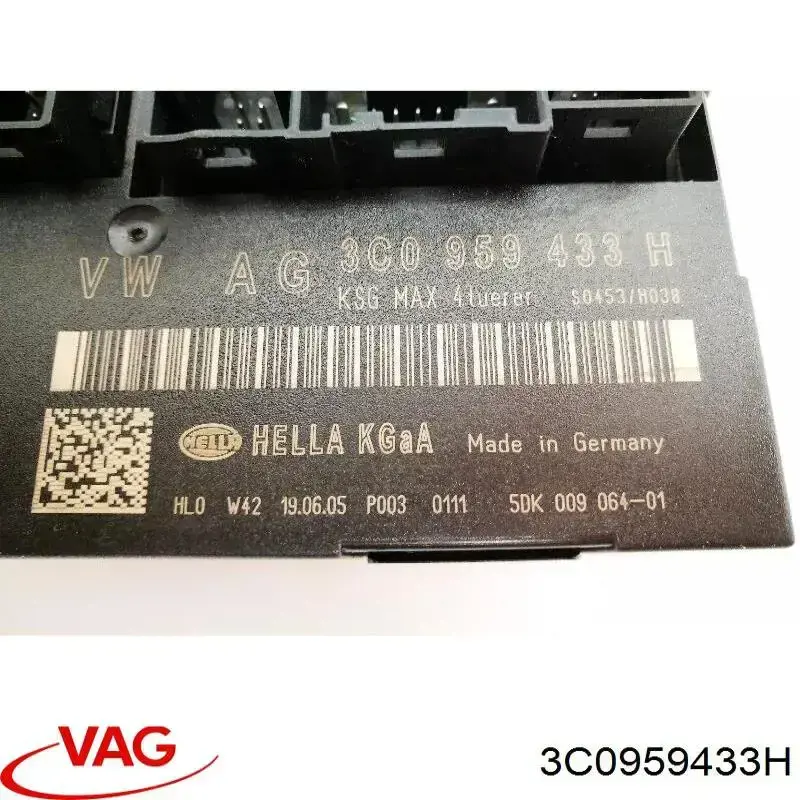 3C0959433H VAG Blok komfortu