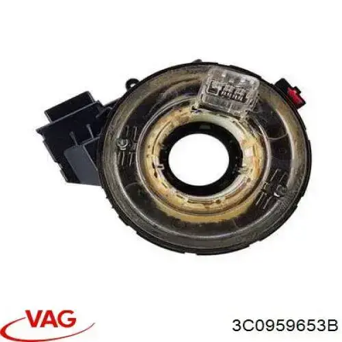 3C0959653B VAG pierścień kontaktowy airbag, taśma kierownicy