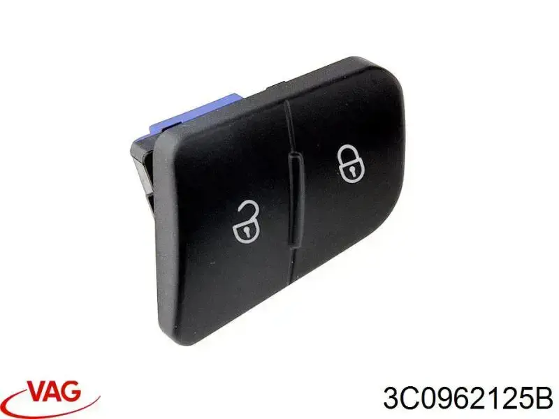 Wyłącznik zamka centralnego VAG 3C0962125B cena, od 16,80 USD