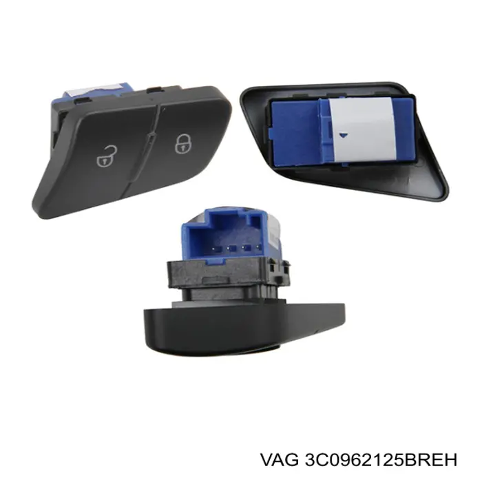 Wyłącznik zamka centralnego VAG 3C0962125BREH cena, od 15,79 USD