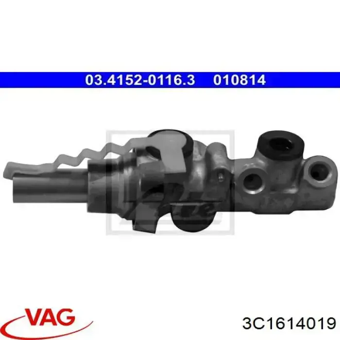 3C1614019 VAG Główny cylinder hamulców