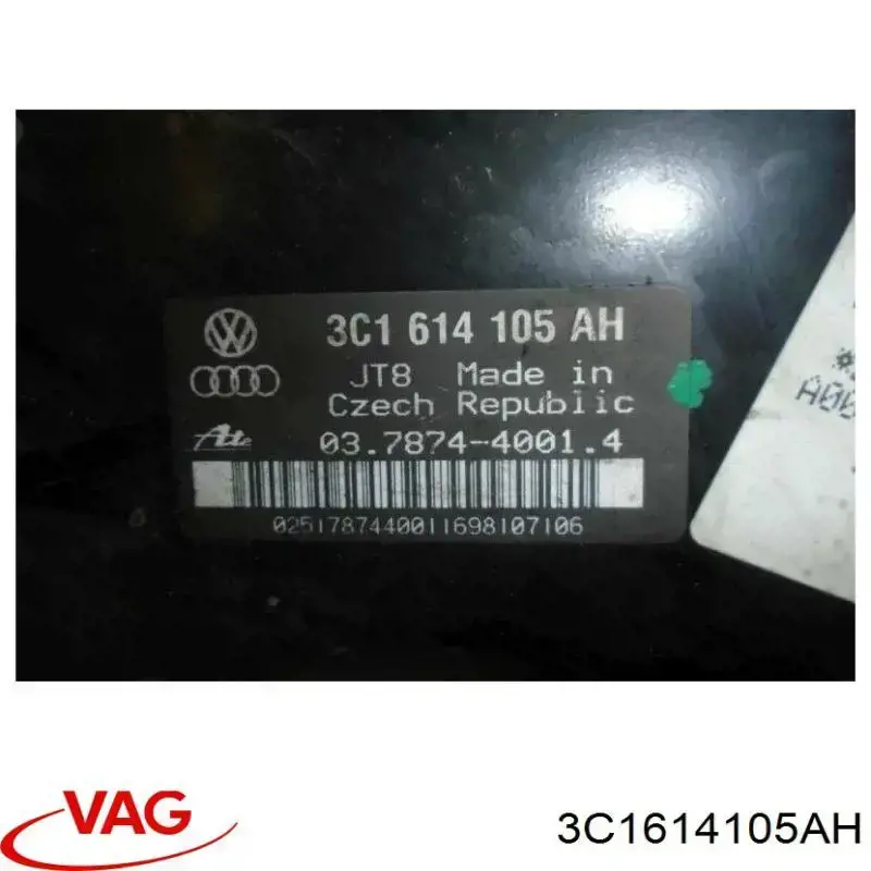 3C1614105AH VAG Wzmacniacz próżniowy hamulców