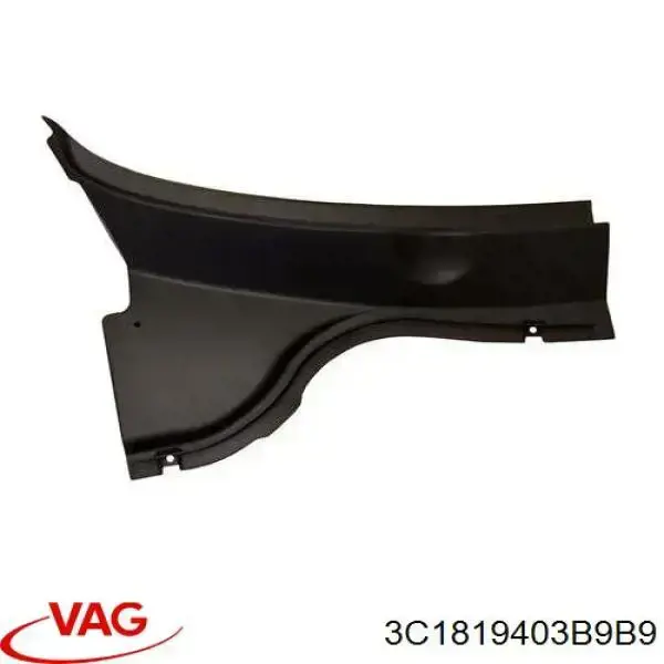 Kratka wycieraczek lewa VAG 3C1819403B9B9 cena, od 49,58 USD