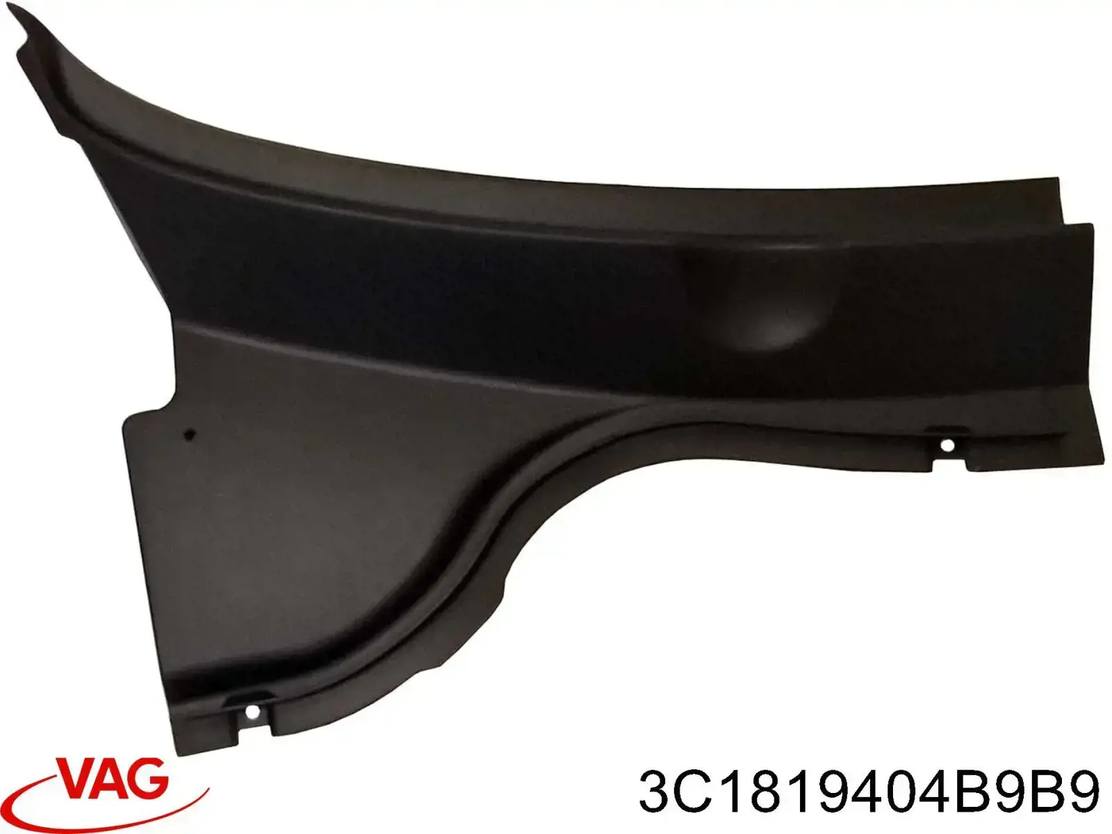 Kratka wycieraczek prawa VAG 3C1819404B9B9 cena, od 93,64 USD