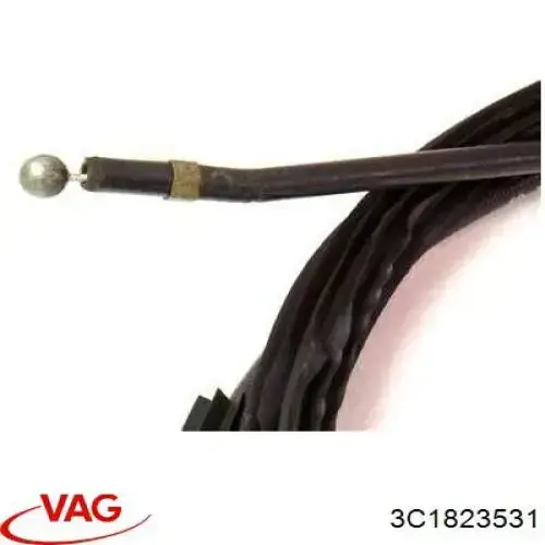 Linka otwierania maski przednia VAG 3C1823531 cena, od 15,53 USD