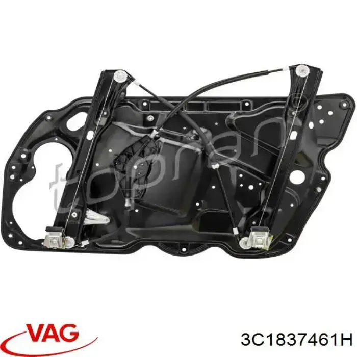 Mechanizm podnoszenia szyby drzwi przednich lewych VAG 3C1837461H cena, od 60,04 USD