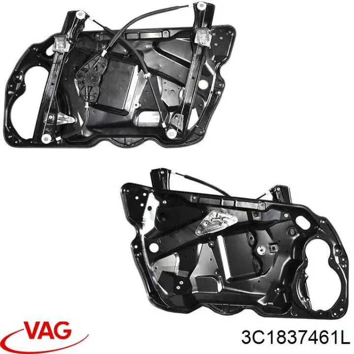 3C1837461L VAG Mechanizm podnoszenia szyby drzwi przednich lewych