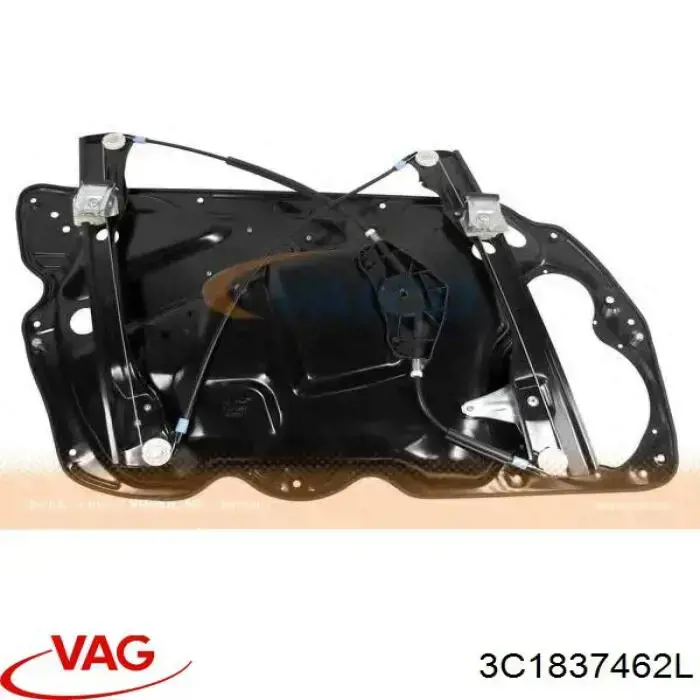 Mechanizm podnoszenia szyby drzwi przednich prawych VAG 3C1837462L cena, od 48,44 USD