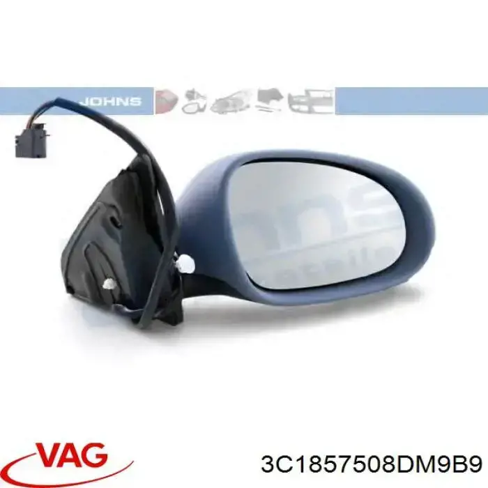 3C1857508DM9B9 VAG Lusterko wsteczne prawe