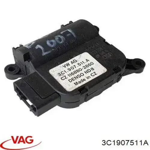 Silniczek klapy nagrzewnicy VAG 3C1907511A cena, od 59,59 USD