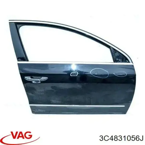 Drzwi przednie prawe do Volkswagen Passat B6 3C2