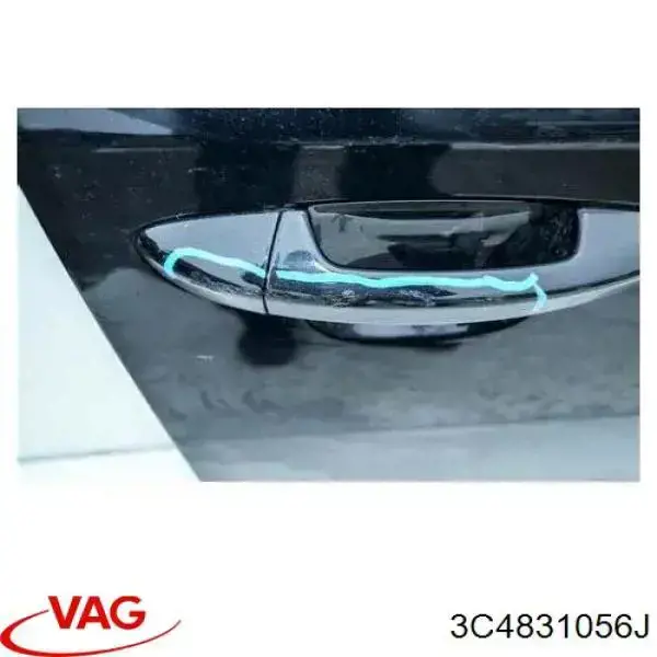 Drzwi przednie prawe Volkswagen Passat B6