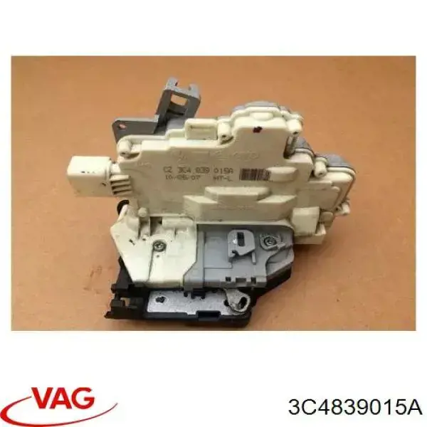 3C4839015A VAG Zamek drzwi tylnych lewych