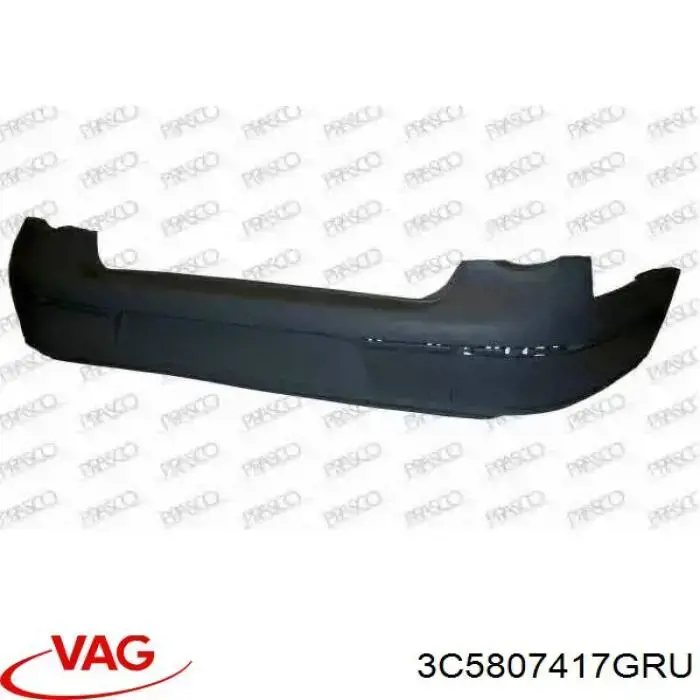 Zderzak tylny VAG 3C5807417GRU cena, od 160,04 USD