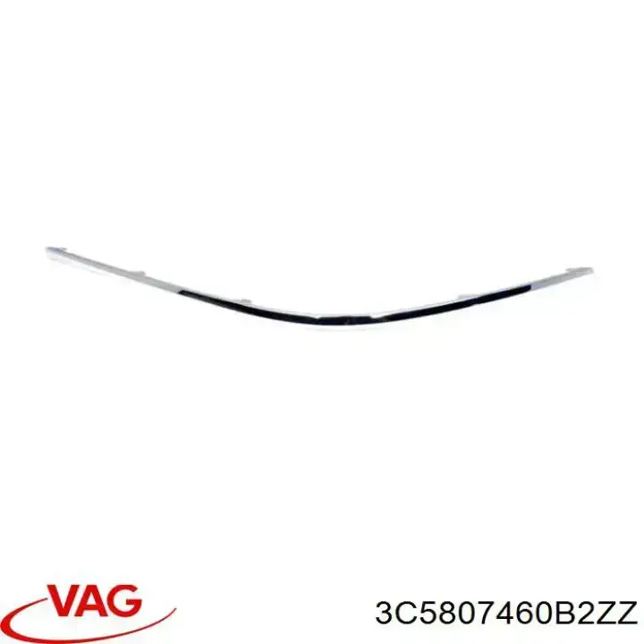 Listwa ochronna zderzaka tylnego prawa VAG 3C5807460B2ZZ cena, od 17,38 USD