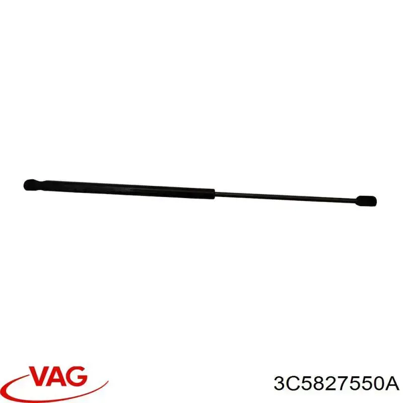 3C5827550A VAG Amortyzator klapy bagażnika (3/5 drzwi-tylnych)