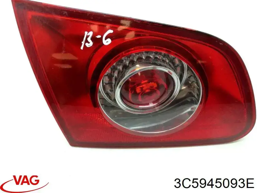 3C5945093E VAG Lampa zespolona tylna lewa wewnętrzna