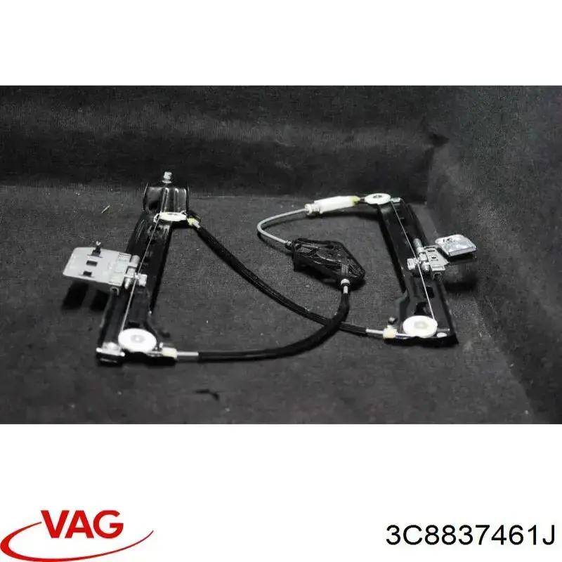 Do koszyka 3C8837461J VAG Mechanizm podnoszenia szyby drzwi przednich lewych