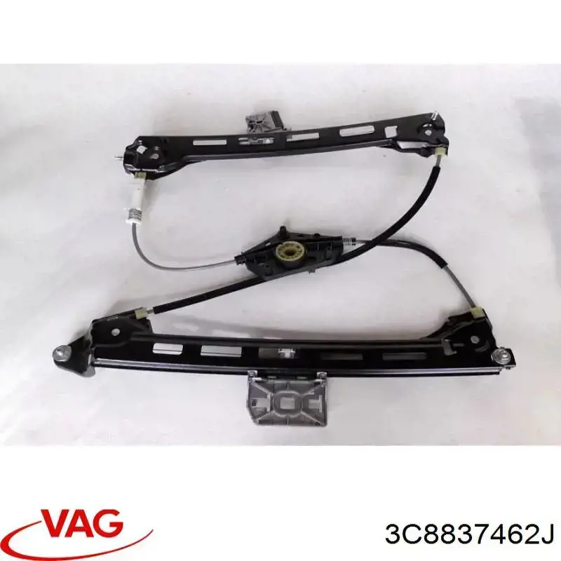 Mechanizm podnoszenia szyby drzwi przednich prawych Volkswagen Passat CC B6 sedana (357) (2008 - 2012) cena, od 92,70 USD