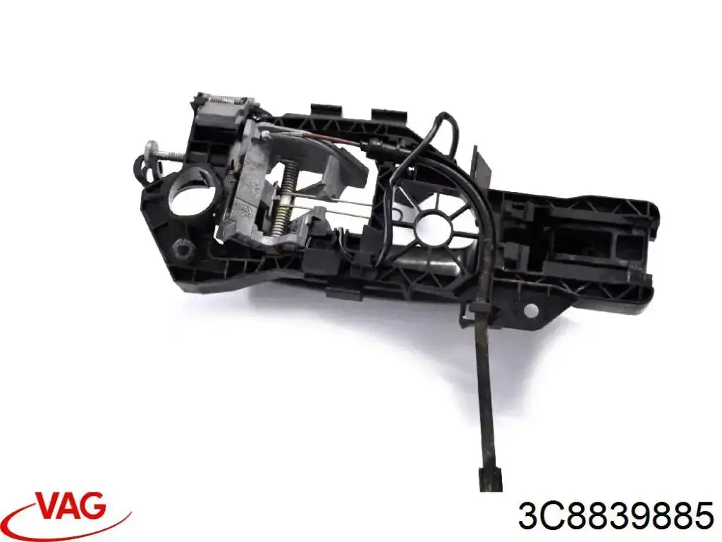 Pałąk zewnętrznej klamki drzwi lewych VAG 3C8839885 cena, od 42,29 USD