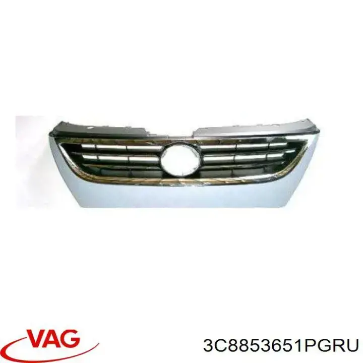 3C8853651PGRU VAG Atrapa chłodnicy
