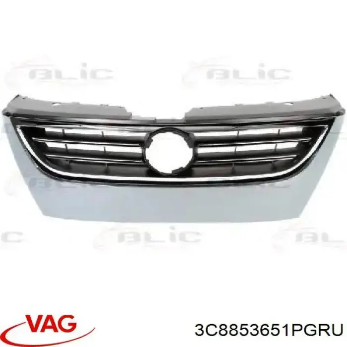 Atrapa chłodnicy VAG 3C8853651PGRU cena, od 87,32 USD