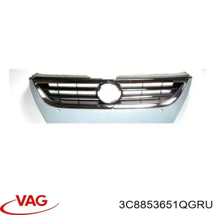 3C8853651QGRU VAG Atrapa chłodnicy