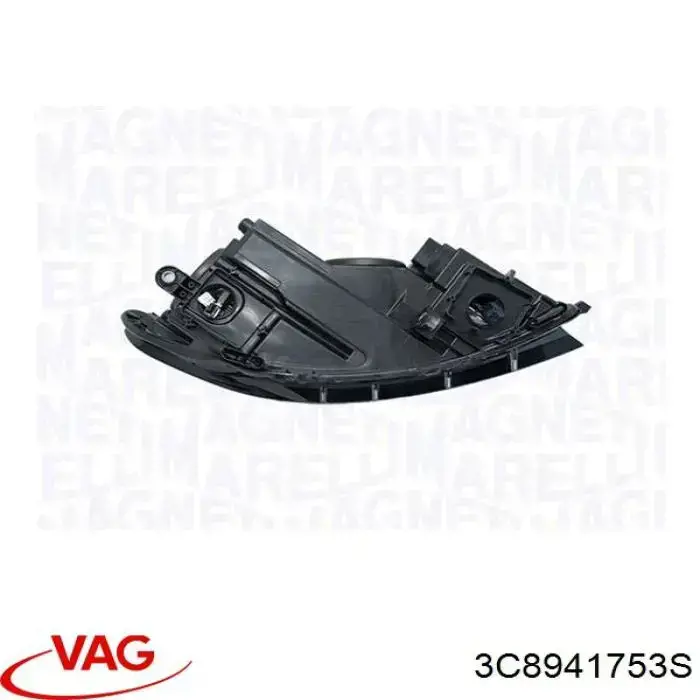 Reflektor lewy VAG 3C8941753S cena, od 663,51 USD