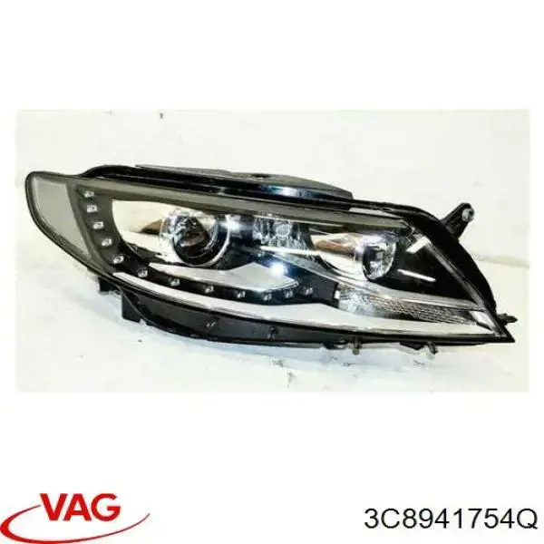 Reflektor prawy VAG 3C8941754Q cena, od 372,54 USD