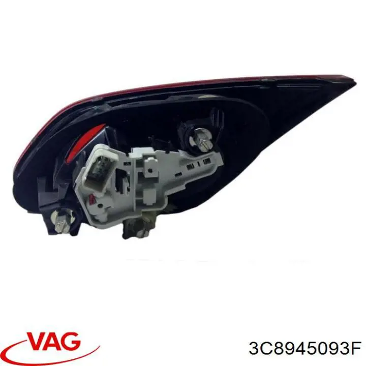 3C8945093F VAG Lampa zespolona tylna lewa wewnętrzna