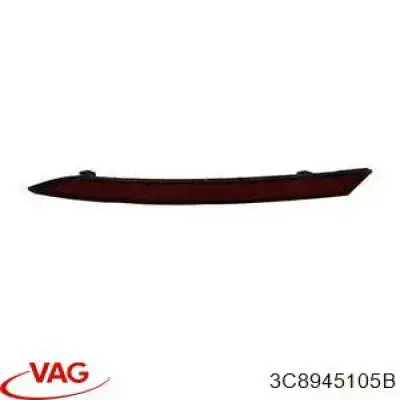 Lampa odblaskowa zderzaka tylnego lewa VAG 3C8945105B cena, od 26,89 USD