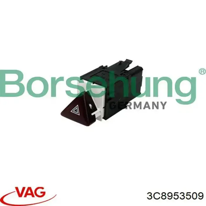 3C8953509 VAG Przycisk włączania światła awaryjnego