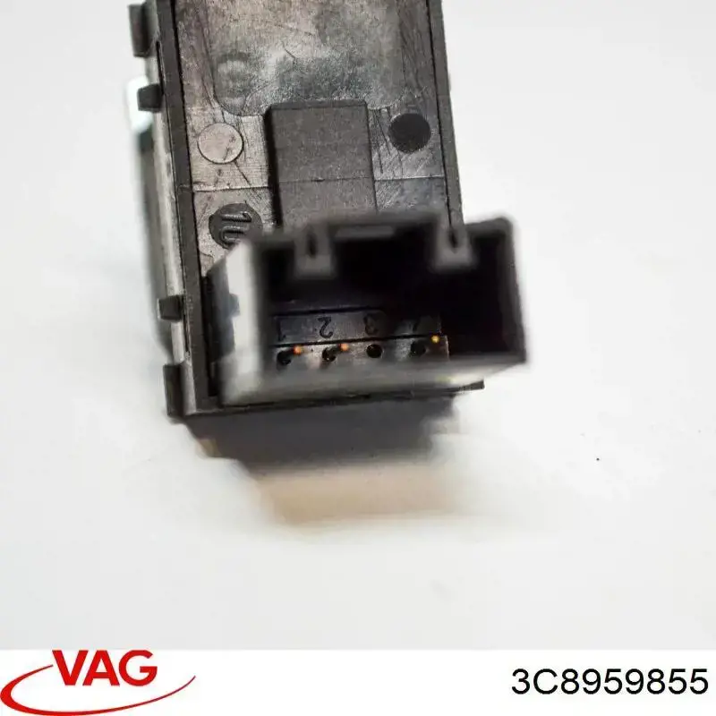 Włącznik przyciskowy podnośnika szyby tylny VAG 3C8959855 cena, od 13,25 USD