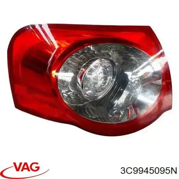 3C9945095N VAG Lampa zespolona tylna lewa zewnętrzna