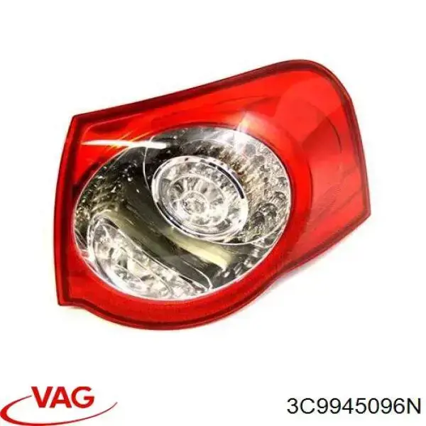 Do koszyka 3C9945096N VAG Lampa zespolona tylna prawa zewnętrzna