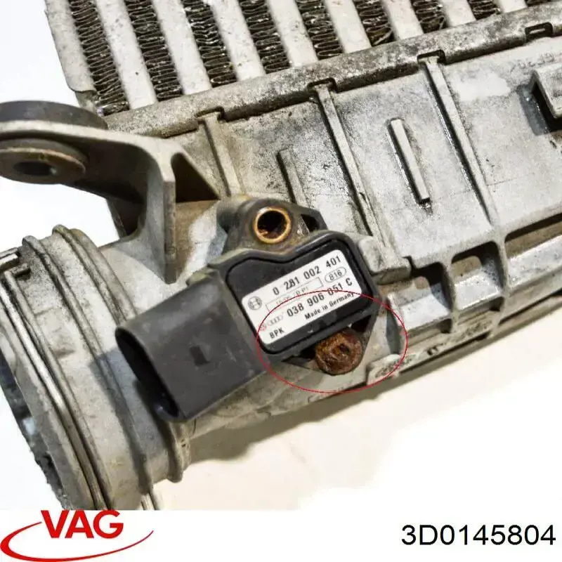  Chłodnica intercoolera Volkswagen Phaeton 1