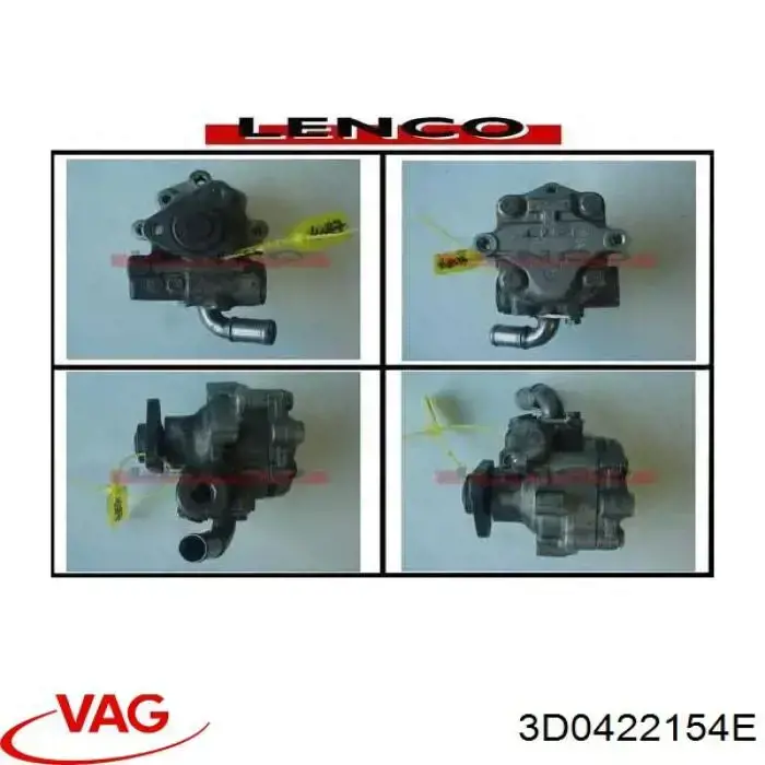 Pompa wspomagania hydraulicznego kierownicy VAG 3D0422154E cena, od 64,96 USD