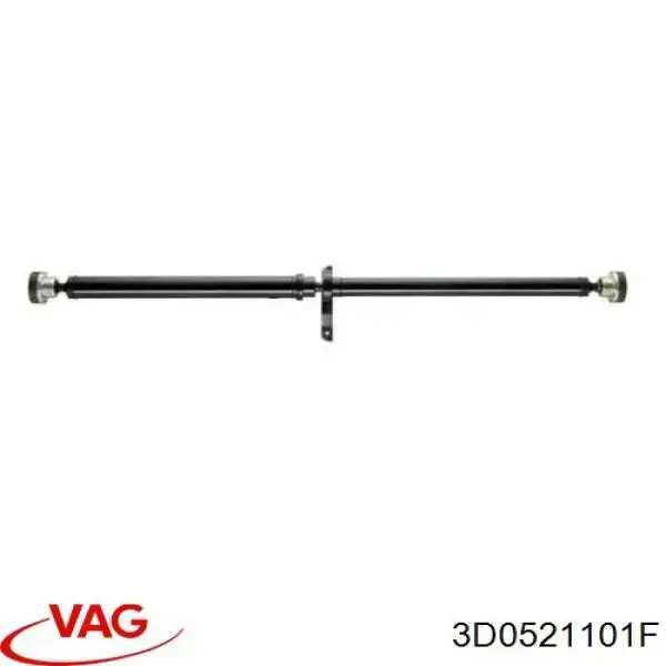 Wał Cardana tylny, kompletny do Volkswagen Phaeton I 3D1, 3D2, 3D3, 3D4, 3D6, 3D7, 3D8, 3D9