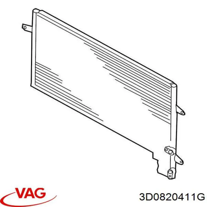 3D0820411G VAG Chłodnica klimatyzacji