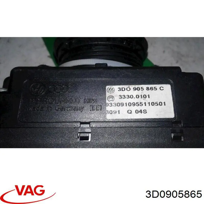 Do koszyka 3D0905865 VAG Stacyjka zapłonowa