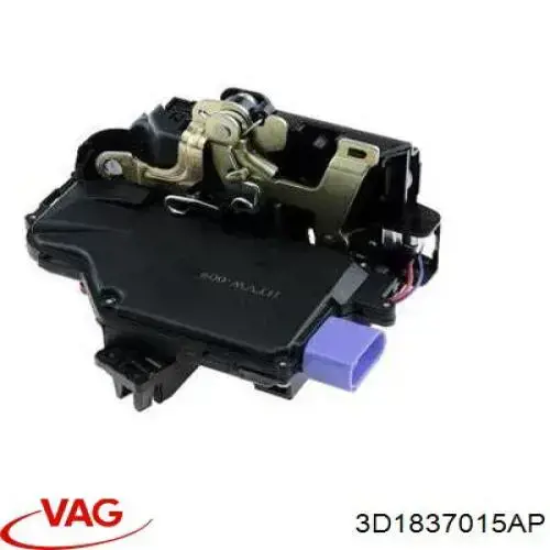 Zamek drzwi przednich lewych VAG 3D1837015AP cena, od 45,82 USD