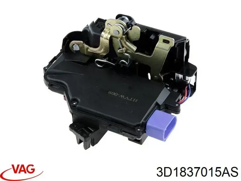 3D1837015AS VAG Zamek drzwi przednich lewych