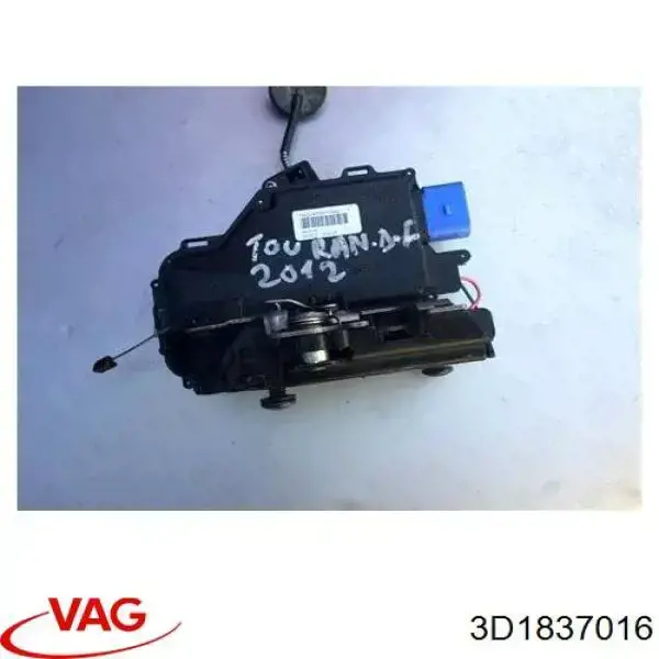 Do koszyka 3D1837016 VAG Zamek drzwi przednich prawych