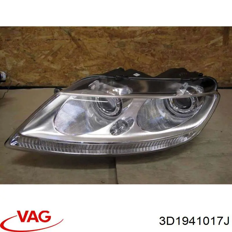 Reflektor lewy do Volkswagen Phaeton I 3D1, 3D2, 3D3, 3D4, 3D6, 3D7, 3D8, 3D9