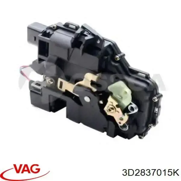 Zamek drzwi przednich lewych VAG 3D2837015K cena, od 49,30 USD