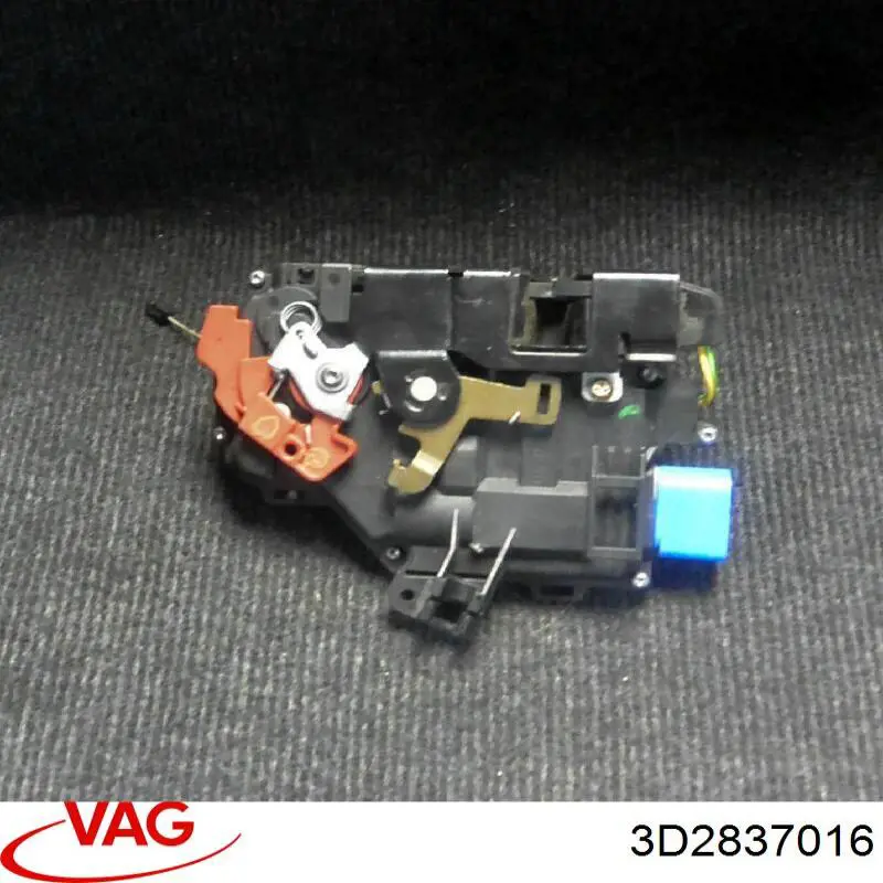 Do koszyka 3D2837016 VAG Zamek drzwi przednich prawych